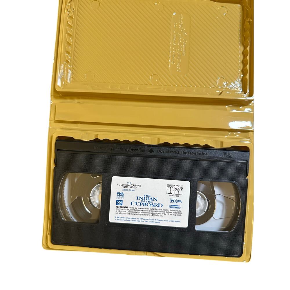 The Indian in the Cupboard VHS Tape